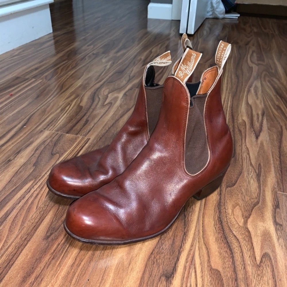 R.M. Williams Leather Chelsea Boots